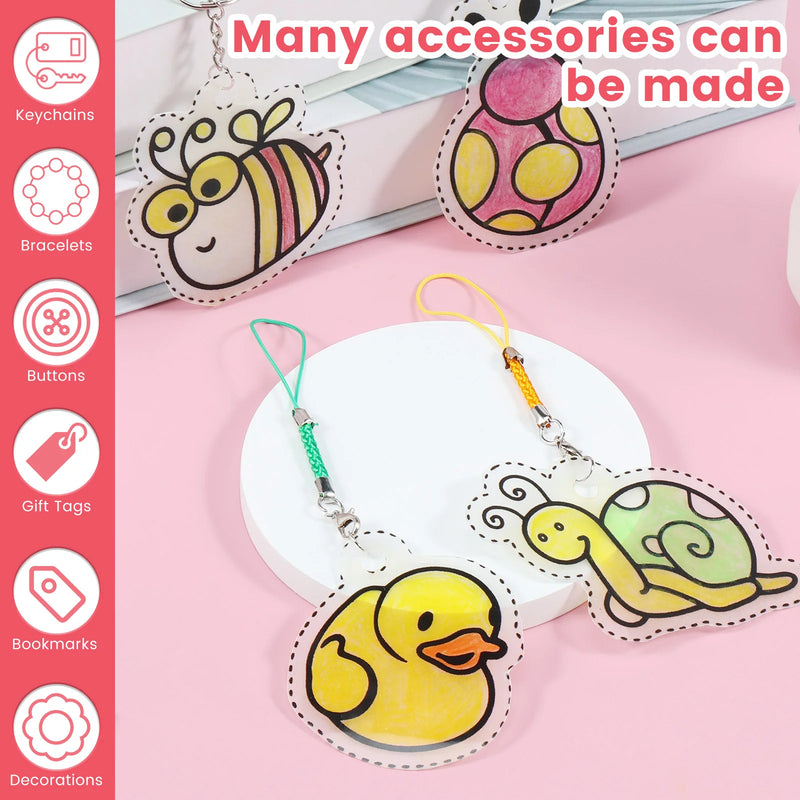 Heat Shrink Plastic Craft Kit for Kids