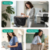 Three bags shown: a work bag, a nurse bag, and a teacher bag, demonstrating versatility for different professions.