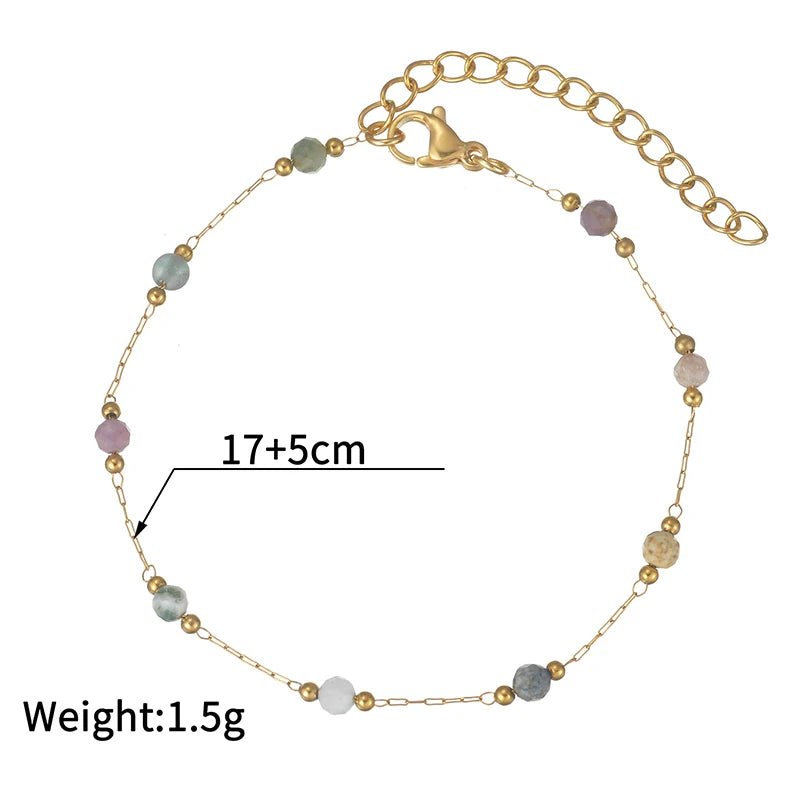 Natural Stone Beaded Jewelry Set