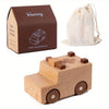 Wooden Engineering Vehicle Toy Set (11 Pieces)