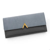 Women's Tri-Fold PU Leather Wallet with Coin Pocket