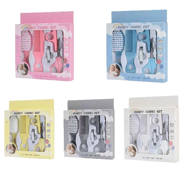 Baby Grooming Kit - 5-in-1 Safe Nail Care and Hair Grooming Set