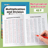 48-Page Multiplication & Division Workbook for Kids