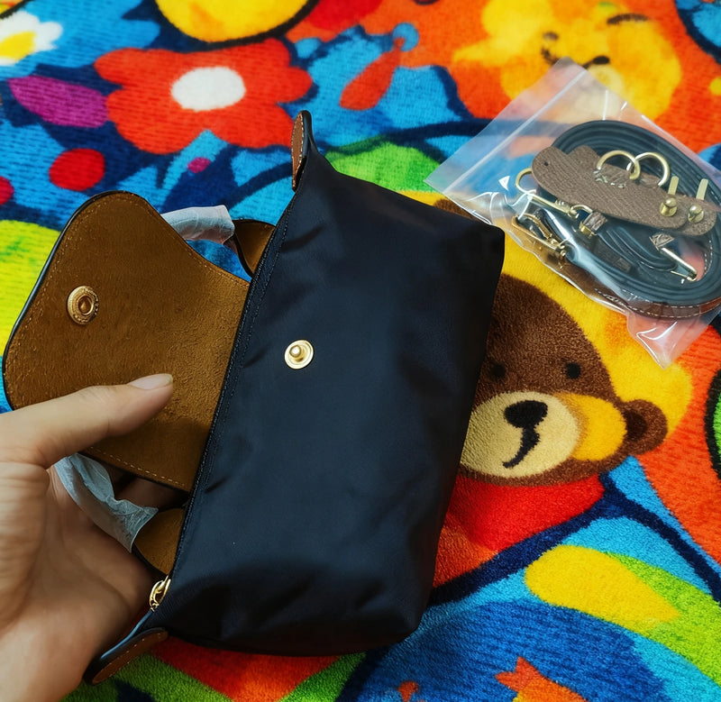 Retro Nylon Mini Crossbody Bag