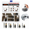 Professional Rivet Nut Tool Kit with Carbon Steel Rivnuts (M3-M8)