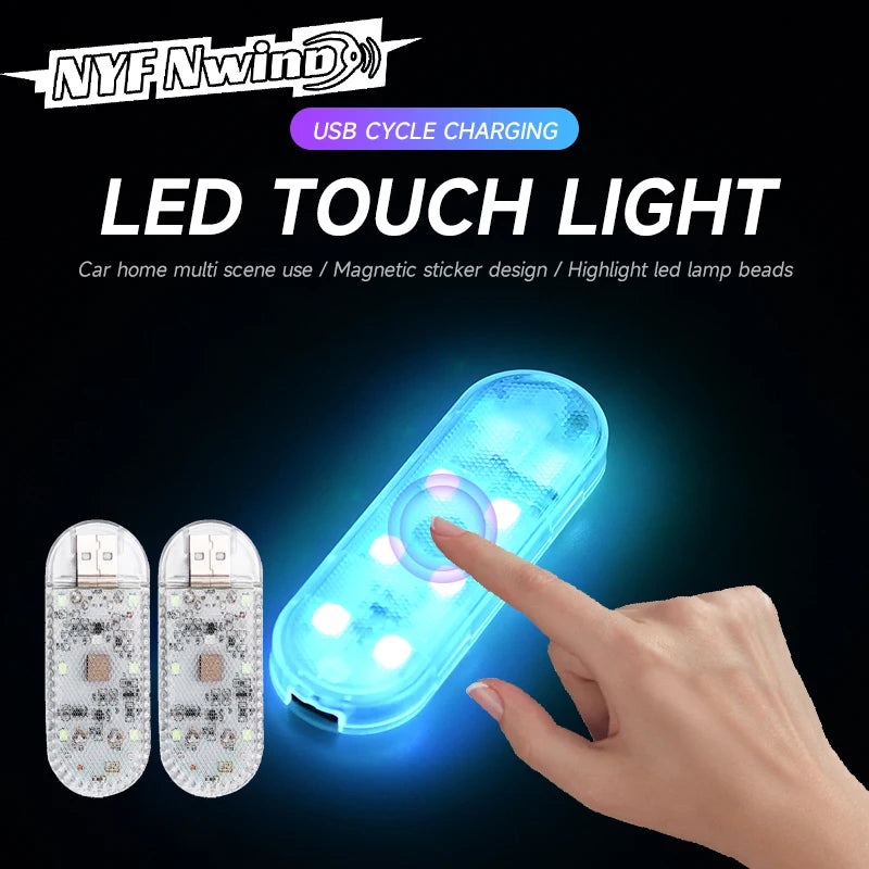 Portable USB Rechargeable LED Touch Light
