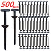Self-Locking T Rivet Cable Ties for Auto Repair and Garage Organization