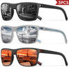 Polarized Square Sunglasses with UV400 Protection