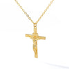 Stainless Steel Cross Pendant Necklace