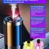 Kit diffuseur et deux flacons d'huile essentielle pour aromathérapie automobile avec éclairage LED.