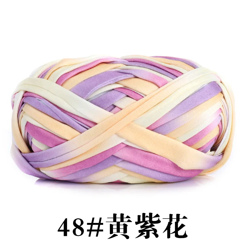 Soft Polyester T-Shirt Yarn for Crochet and Knitting