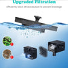 Solar-Powered Floating Fountain Pump for Bird Baths & Ponds