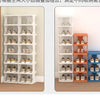 Space-Saving Plastic Shoe Rack for Entryway & Closet