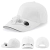 Solar-Powered Cooling Fan Hat