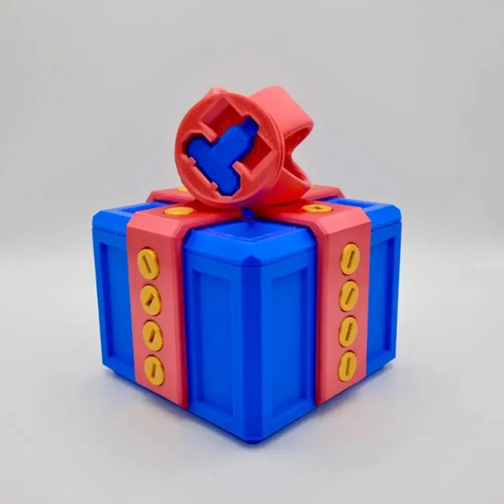 3D Printed Puzzle Prank Gift Box
