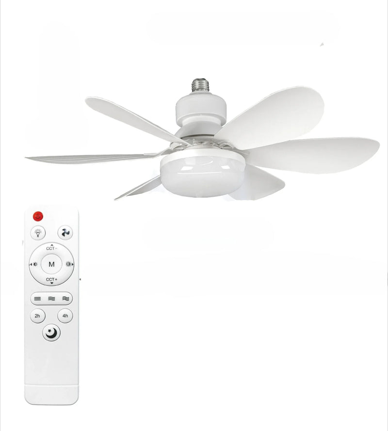 Modern LED Ceiling Fan Light with Remote Control