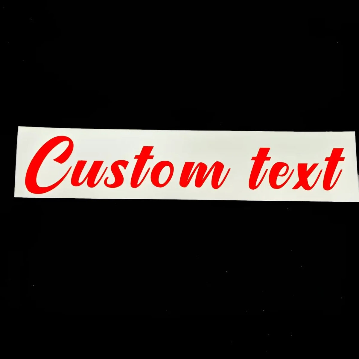 Custom Holographic Name Stickers – Handwritten Style, Waterproof & Durable