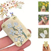Kit de Pressage de Fleurs en Métal Miniature