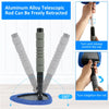 Aluminum alloy telescoping rod that can be freely retracted and extended