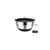 Stainless Steel Mixing Bowl Set with Lids