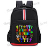 Sprunki Cartoon Backpack – Large Capacity Rucksack for Teens and Adults