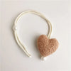 Plush Heart-Shaped Curtain Tiebacks with Beaded Accents