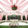 Sheer Chiffon Ceiling Drapes for Weddings & Events