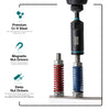 18-Piece Magnetic Nut Driver Set with 1/4" Hex Shank