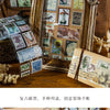 Vintage Stamp Tape Stickers Roll for Journals and Crafts