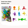Soft Silicone Animal Building Blocks with Suction Cups