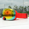 Dual-Layer Anti-Fog Ski Goggles with UV400 Protection