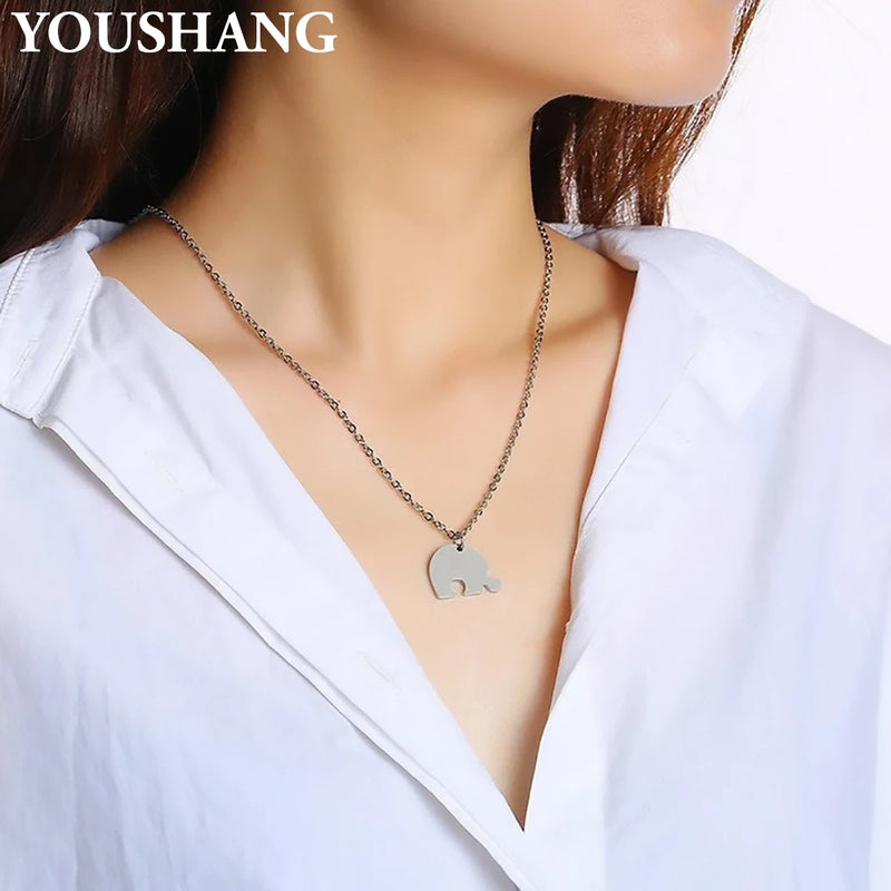 Personalized Stainless Steel Heart Name Necklace