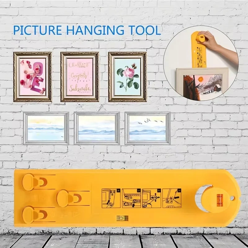 Self-Leveling Picture Hanging Tool
