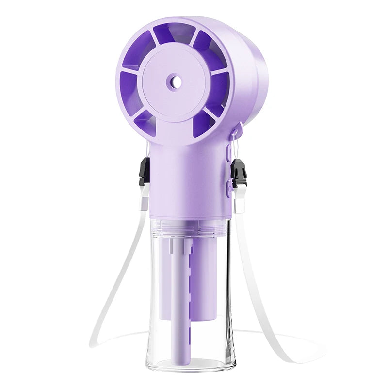 Tragbarer Nebelventilator mit Nackenband