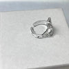 Adjustable Hollow Heart Rings