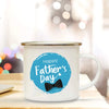 Tasses en émail pour cadeaux de la fête des Pères