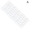 Transparent Removable Adhesive Hooks for Cable Management