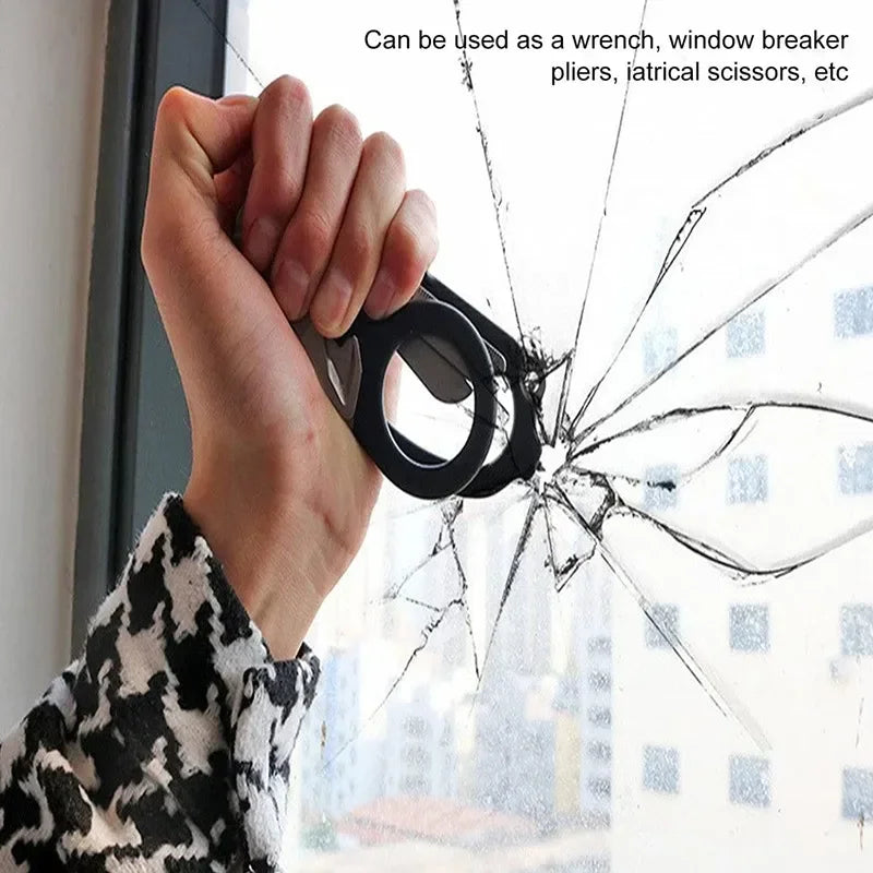 Compact Multi-Purpose Emergency Rescue Scissors