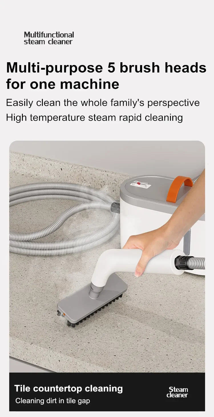 High-Temperature Handheld Steam Cleaner for Deep Cleaning & Sanitizing
