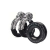 A braided gray synthetic rope shackle and recovery ring kit.