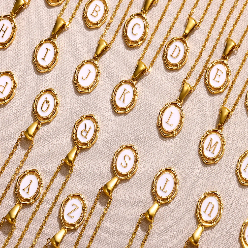 Collier Lettre Initiale Personnalisé