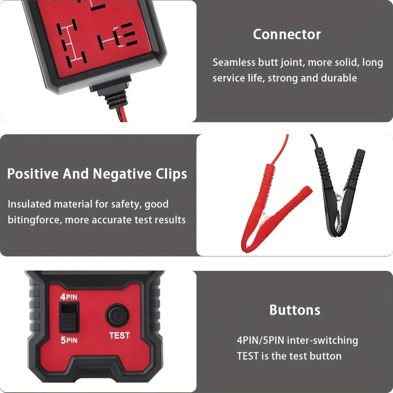 12V Auto Relay Tester
