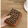 Leopard Print RFID Blocking Compact Wallet