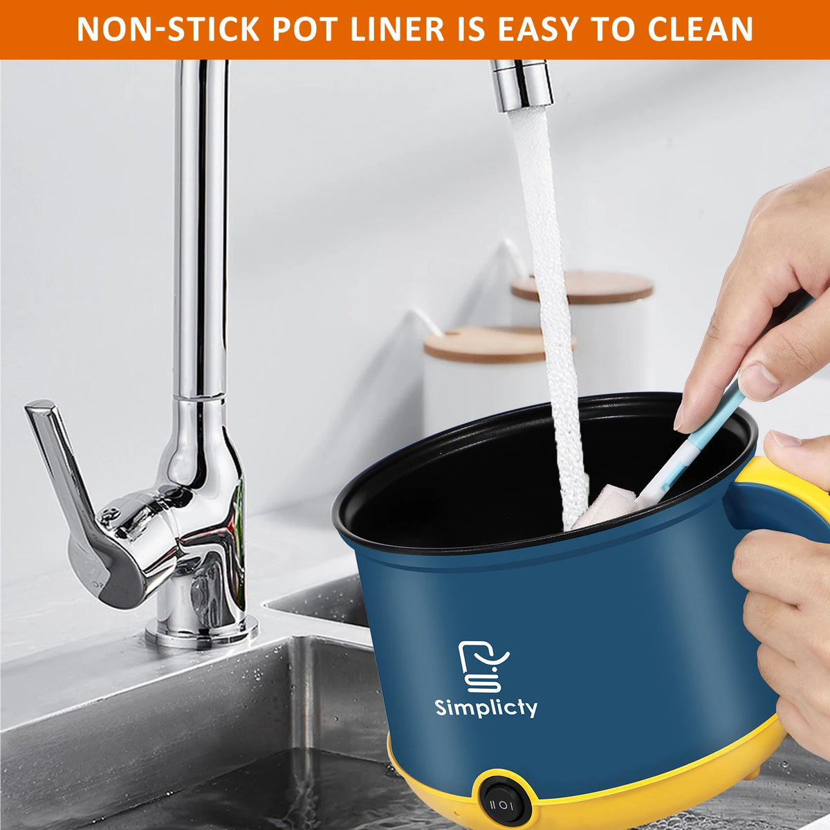 Electric Hot Pot with Dual Heat Control