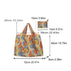 Folding Shopping Bag with Large Capacity and Waterproof Design