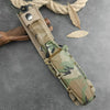 Full Tang Fixed Blade Knife with Ergonomic Rubber Handle