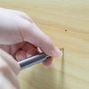 Spring-Loaded Dual-Head Nail Setter with Hinge Pin Remover (2-Piece Set)