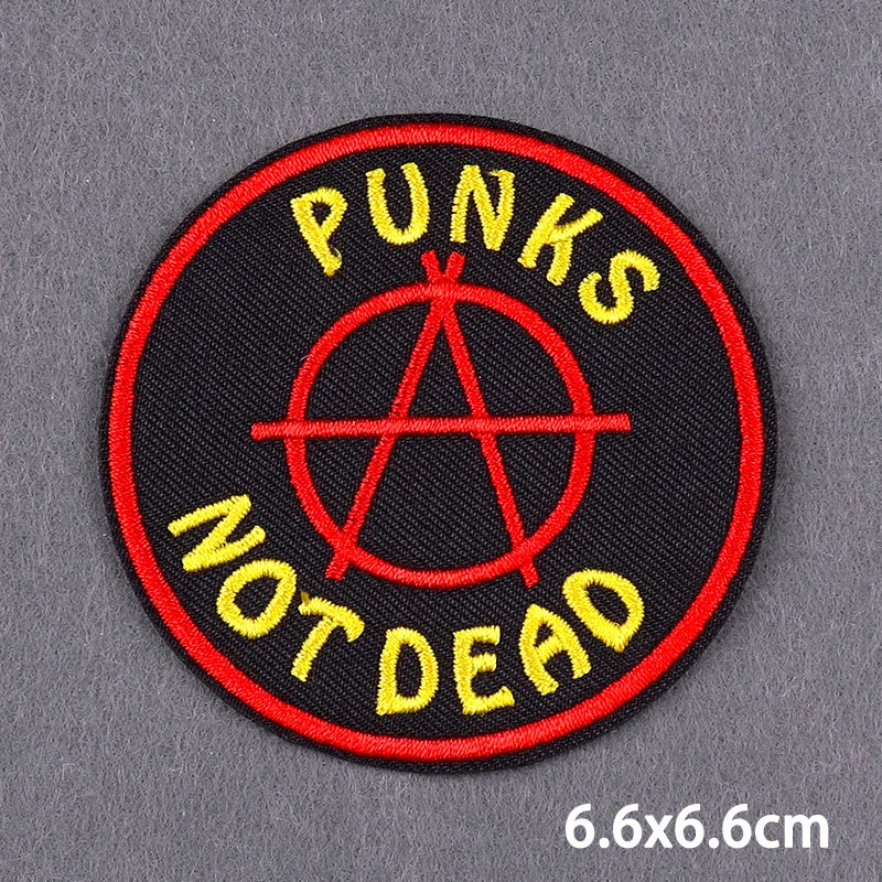 Encouraging Embroidery Iron-On Patches for Clothing and Accessories