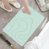 Non-Slip Cotton Bath Mat with Strong Suction