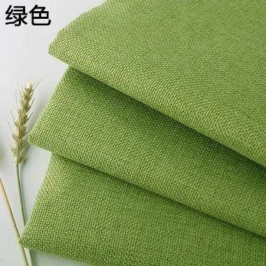 Premium Cotton-Linen Upholstery Fabric – Solid Colors, Durable & Versatile